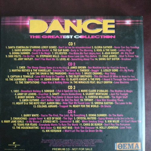 Dance The Greatest Collection CD used
