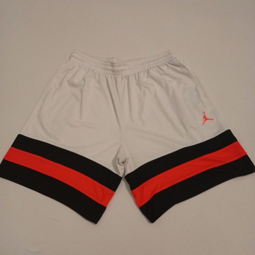 Jordan athletic shorts, white and red, XXL, new