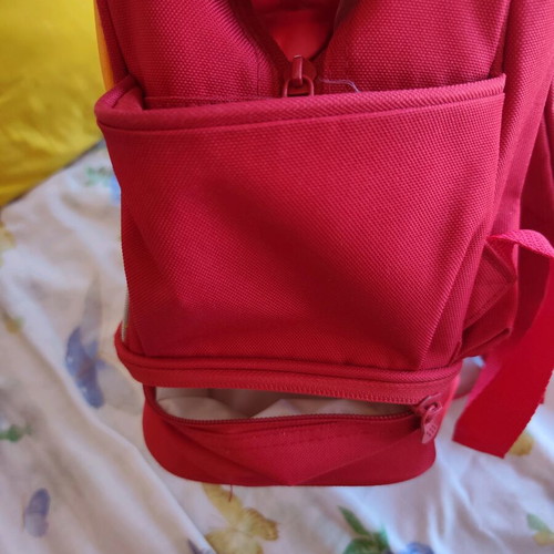 Backpack bag with lunchbox and water bottle holder like new