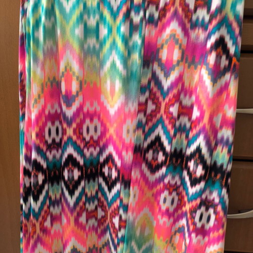 Maxi skirt colorful like new