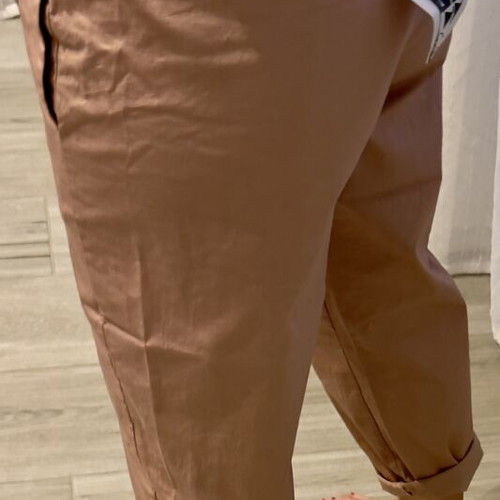 Wendy Trendy cotton pants dusty pink