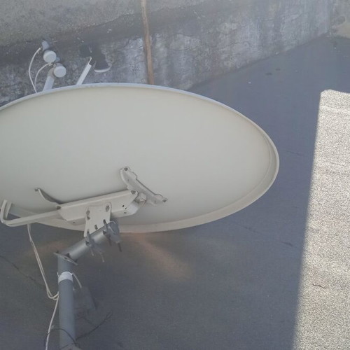 Satellite antenna large used dish