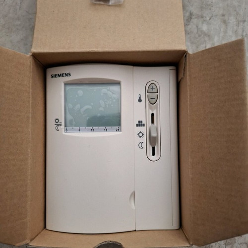 Siemens room thermostat new with led display and weekly program