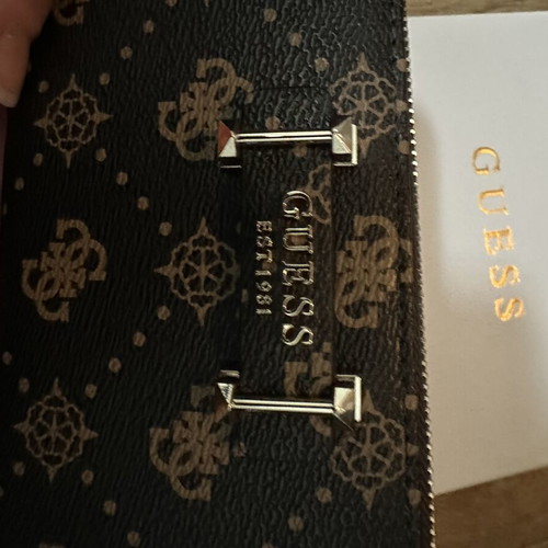 Guess wallet new, brown, 20x10 cm