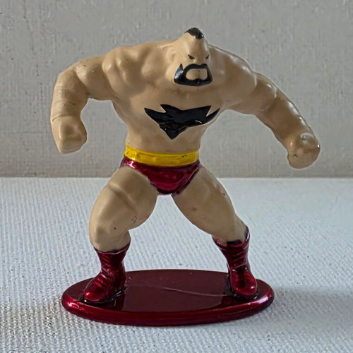 Zangief Street Fighter Nano Metalfigs metal miniature 4cm