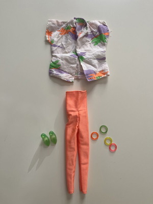 Bibi-Bo doll vintage clothing set like new from 1980s