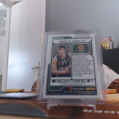 2021-22 Panini Contenders EuroLeague Neoklis Avdalas Season Ticket Rookie Card like new