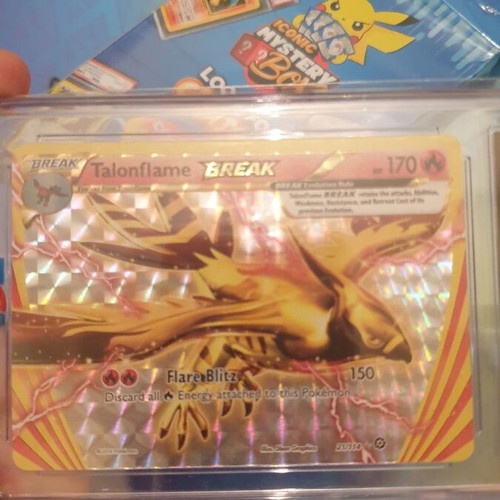 Talonflame 21/114 Break card new, graded 9