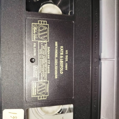 Kate & Leopold VHS tape used with subtitles