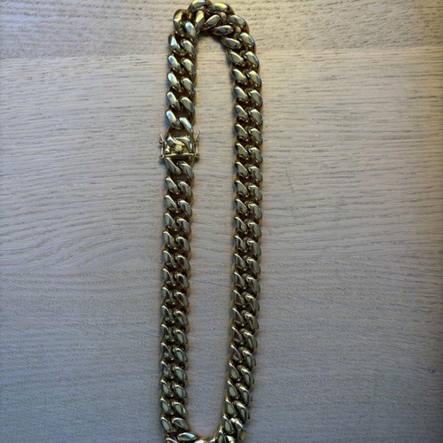 Gold chain 18 carat plated, new, 360 grams