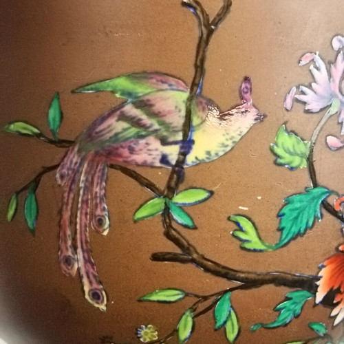 Rare collectible handmade W & R Carlton Ware vase like new