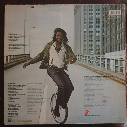 3 Vinyls Peter Tosh like new, Reggae