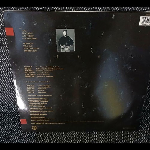 Games Vinyl LP used, jazz by David Mann