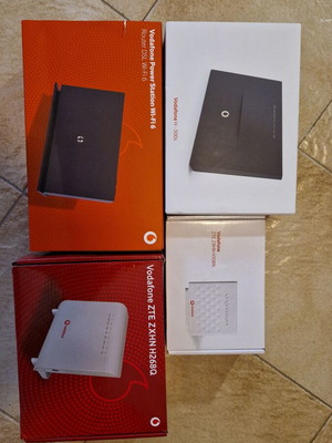 Router Vodafone Power Station Wifi 6 and 3 models like new