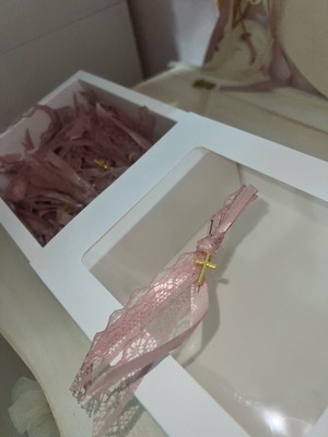 Martyrika in rotten apple with gold cross new