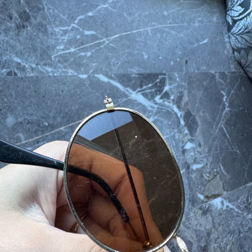 Sunglasses used, various brown and green colors