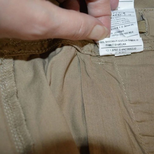 Sisley Benetton Boys' Cargo Pants Beige Size 11-12 Years Like New