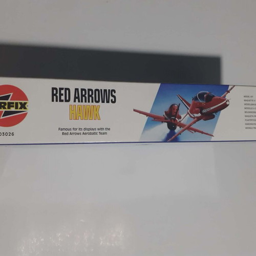 Red Arrows Hawk Model Kit 1:72 scale new, collectible warplane