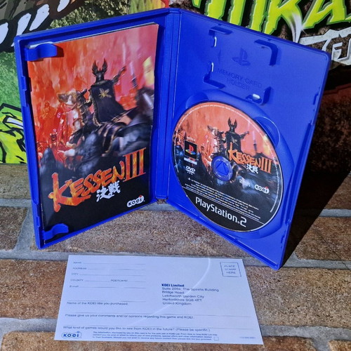 Kessen 3 III Sony PlayStation 2 Ps2 mint