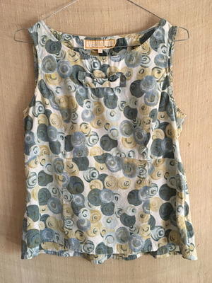 Noa Noa silk cotton blend top size M like new