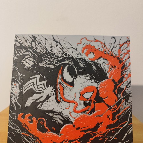 Venom VS Carnage Hueforge 3D printed embossed new