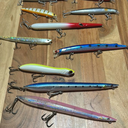 Tsurinoya and Savage Gear fishing lures set
