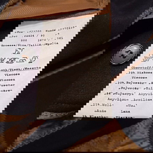 Παλτό Bugatti μάλλινο νούμερο 52, σαν καινούργιο, φαρδιά γραμμή