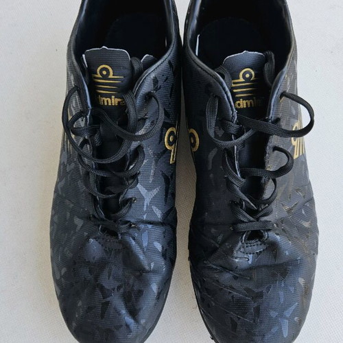 Admiral football shoes size 43 with studs like new, black