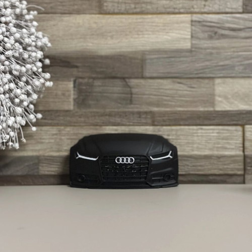 3D Audi Key Holder wall-mounted premium style like new, black