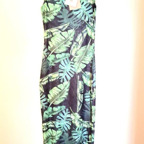 Summertiempo Summer Time dress new, size M, green, elastic