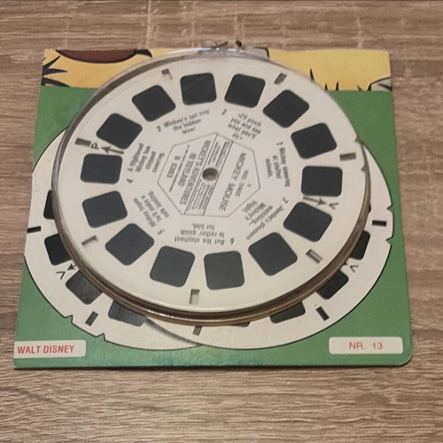 Vintage View-Master 3D set "Mickey Mouse / Walt Disney" used