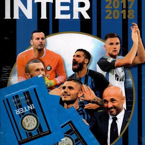 Inter 2018 sticker album official collection new