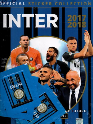 Inter 2018 sticker album official collection new