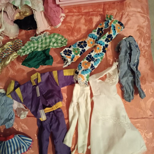 Barbie vintage clothes used, 90s collection