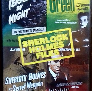 Box Set  4 dvd  Sherlocκ Holmes files