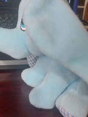 Plush Elephant 20x20 like new