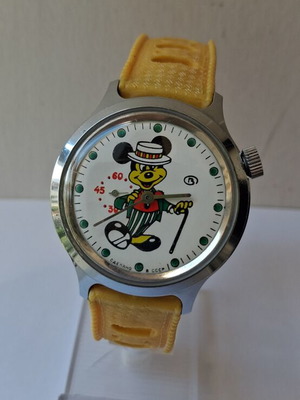 Mike Vostok 1980 vintage mechanical men's watch with original dial