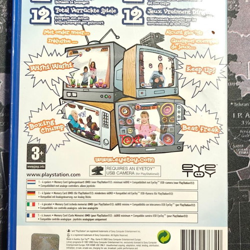 Eye Toy Play PS2 game used