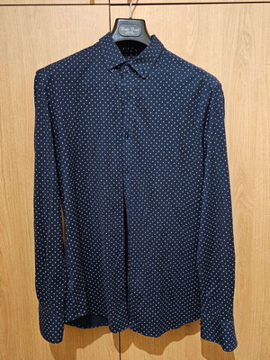 Massimo Dutti XL blue shirt like new, soft fabric