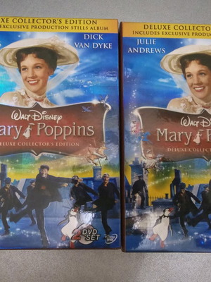 Mary Poppins Deluxe Collector's Edition DVD like new, 2-disc set