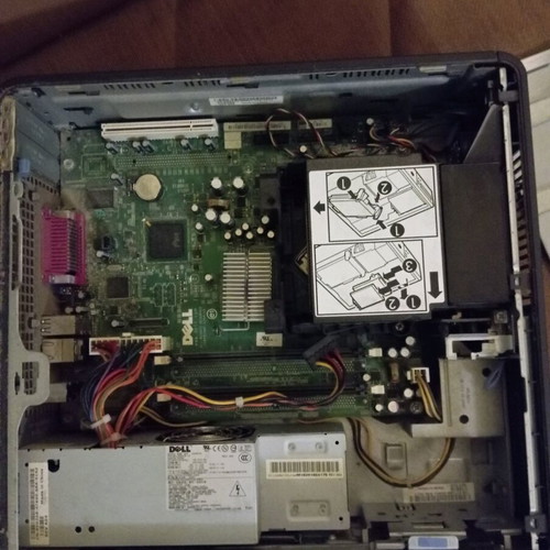 Dell PC slim tower used for repair or spare parts