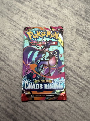 Pokemon Chaos Rising booster pack sealed, like new
