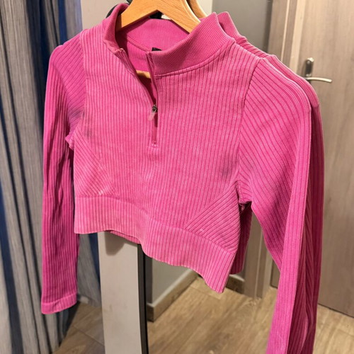 Decoro fuchsia blouse used, size S/M