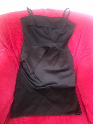 Fifth Avenue Shoe Repair black dress used, size M, with thin straps