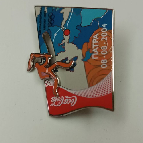 Pin Αθήνα 2004 Ολυμπιακοί Αγώνες Coca Cola καινούργιο