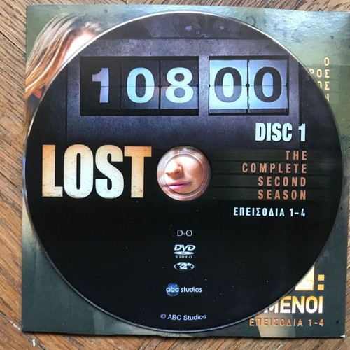 DVD Lost season 2 episodes part 1 used