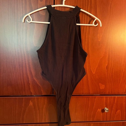 Shein black bodysuit new, size M