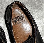  ανδρικα χειροποιητα παπουτσια vintage english style δερμα εξ ολοκληρου νουμερο 44