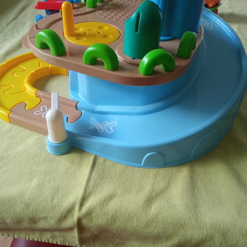 Imaginarium baby track and garage assembly set like new