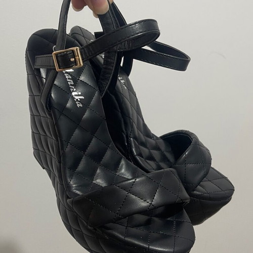 Mannika shoes new, black, size 36
